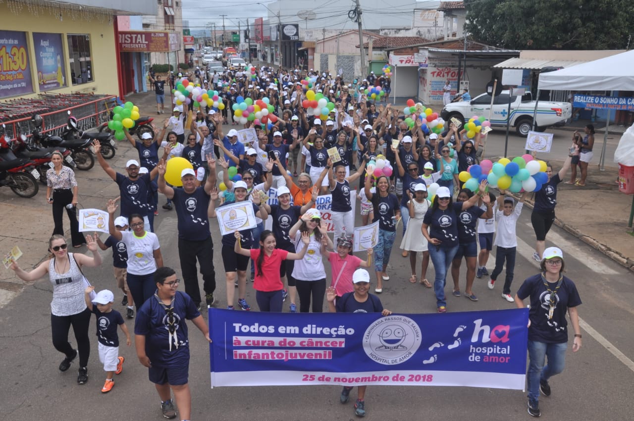 Caminhada Passos que Salvam Vidas marca o domingo em Porto Nacional 2