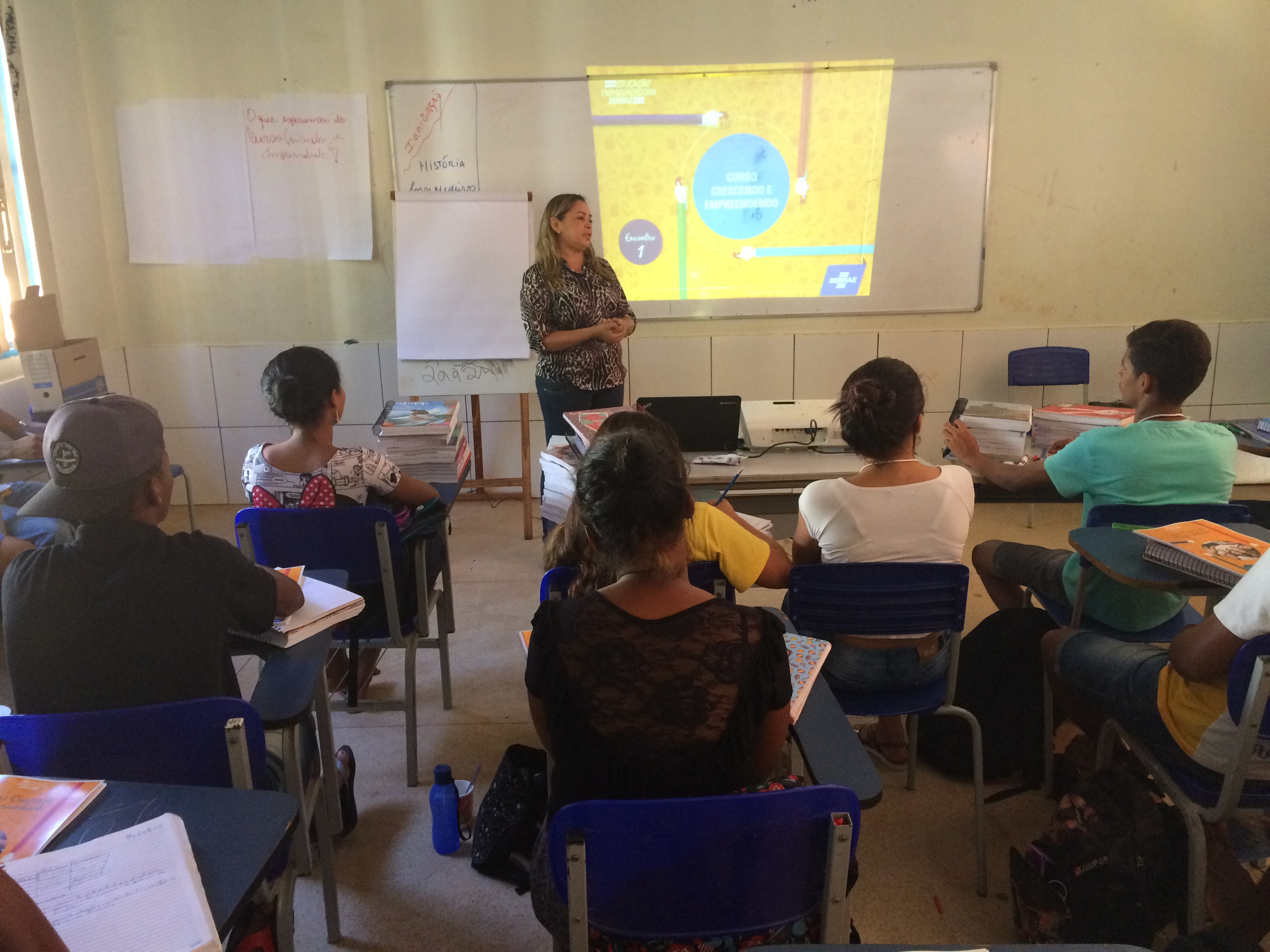 Fundação da Juventude de Porto Nacional e Sebrae realizam curso sobre empreendedorismo em escolas 2
